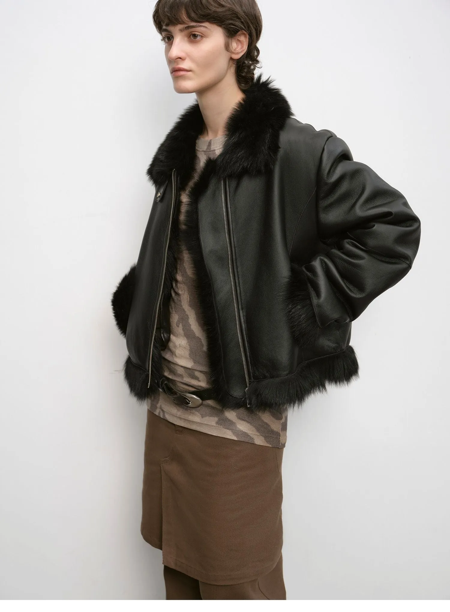 Elegant Fur Jacket