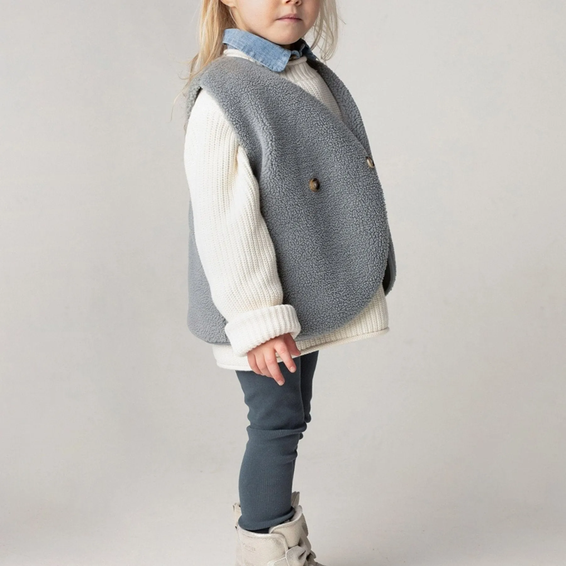 Ellie Leggings - Stone Grey