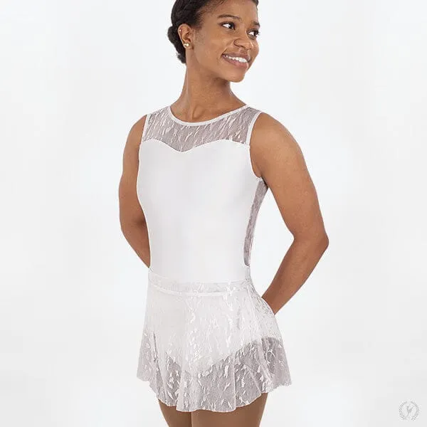 Eurotard 78121C Impression Mesh Pull On Skirt - Child