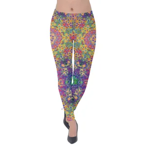 Flower of Life Velvet Leggings