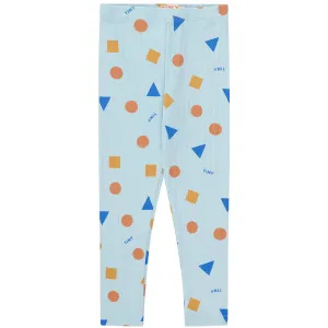Geometric Pant in Warm Blue by Tinycottons - Last One In Stock - 6 Years
