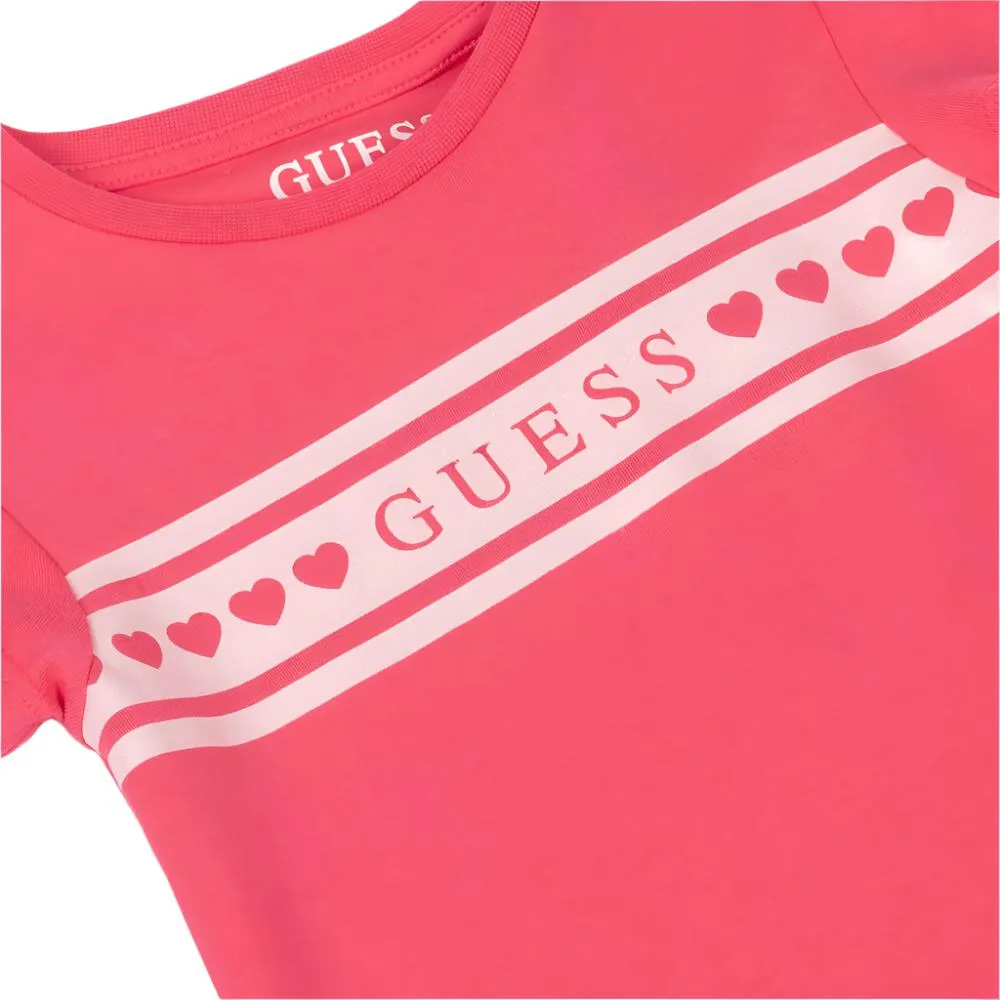 Girls Pink Dress with Frills