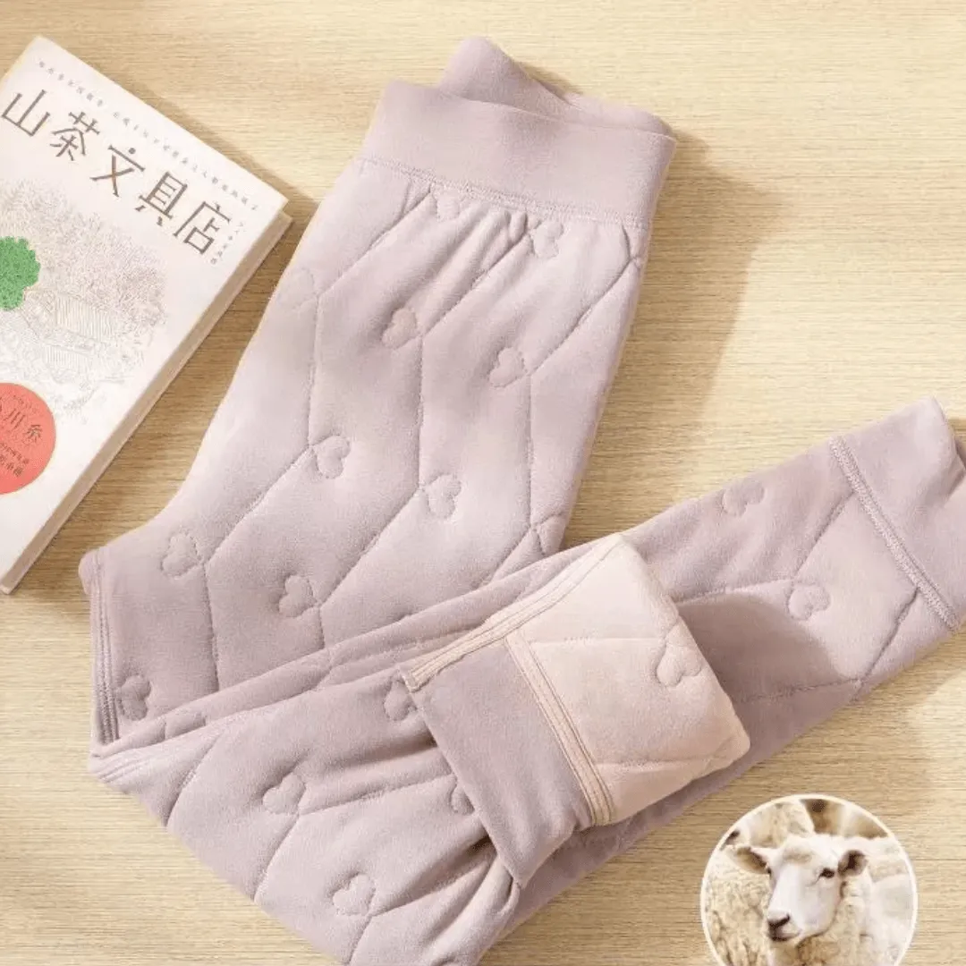 Girls Winter Thick Warm Leggings