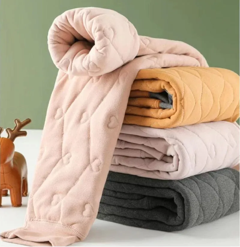 Girls Winter Thick Warm Leggings