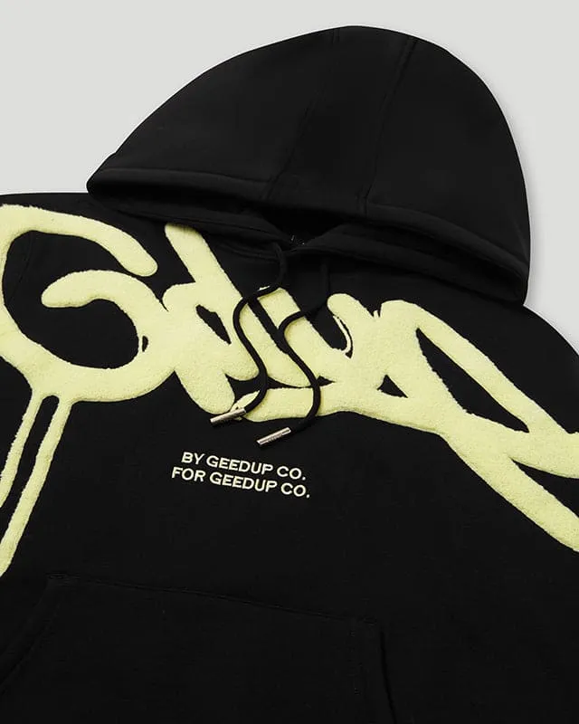 Handstyle Hoodie Black/Sorbet