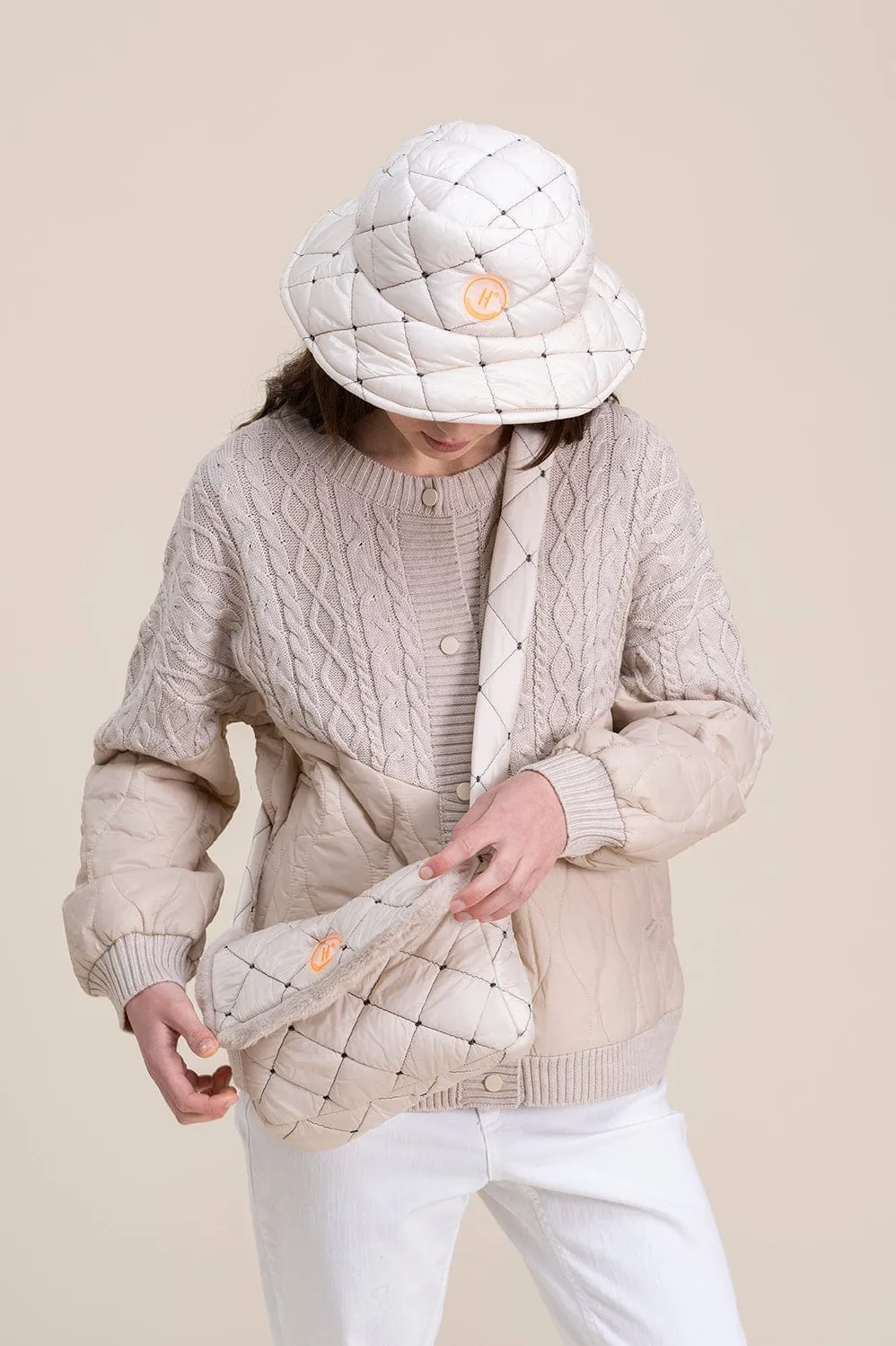 Hongo Mix Quilted Jacket