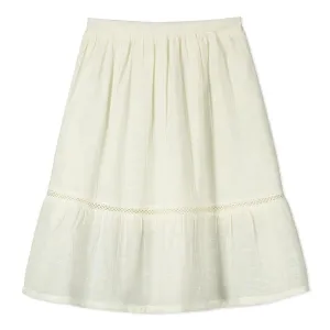 Jodhpur Woven Skirt - Ivory