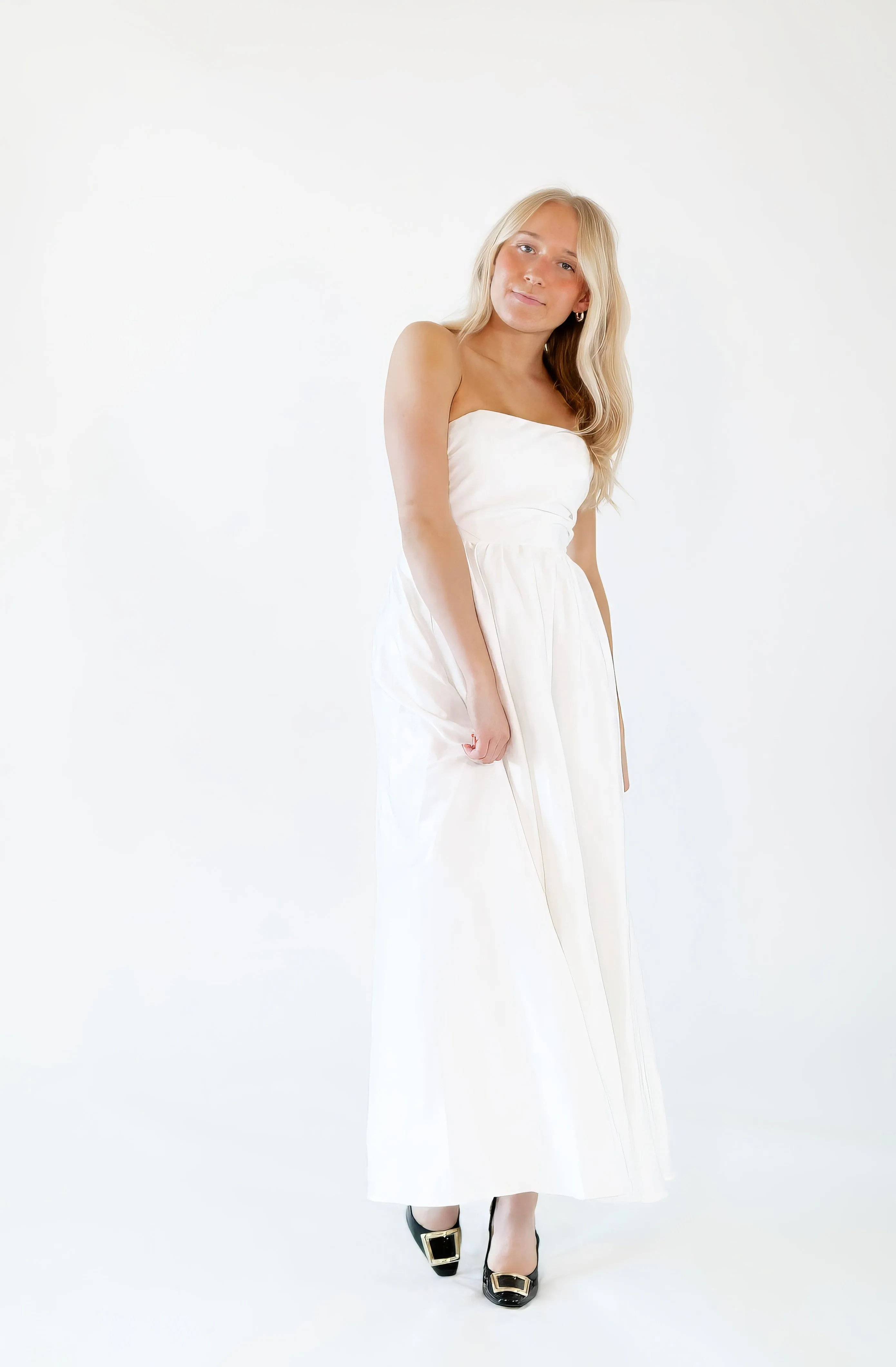 Junie Jacquard Corset Dress