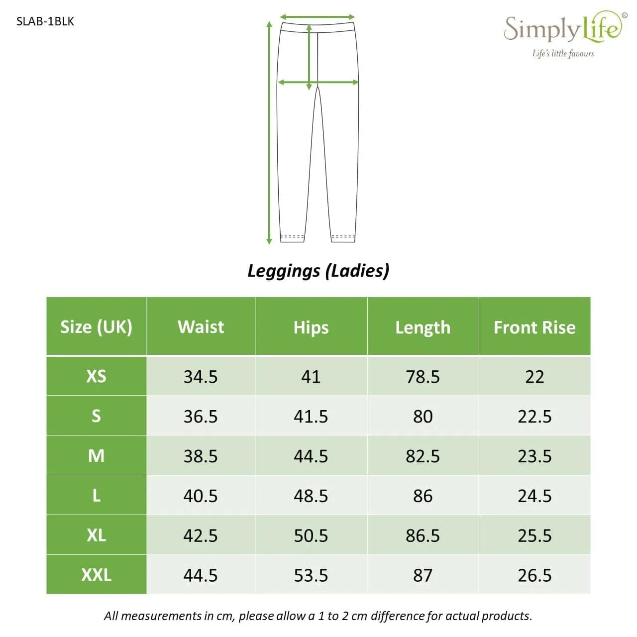 Ladies' Basic Bamboo Leggings - Grey