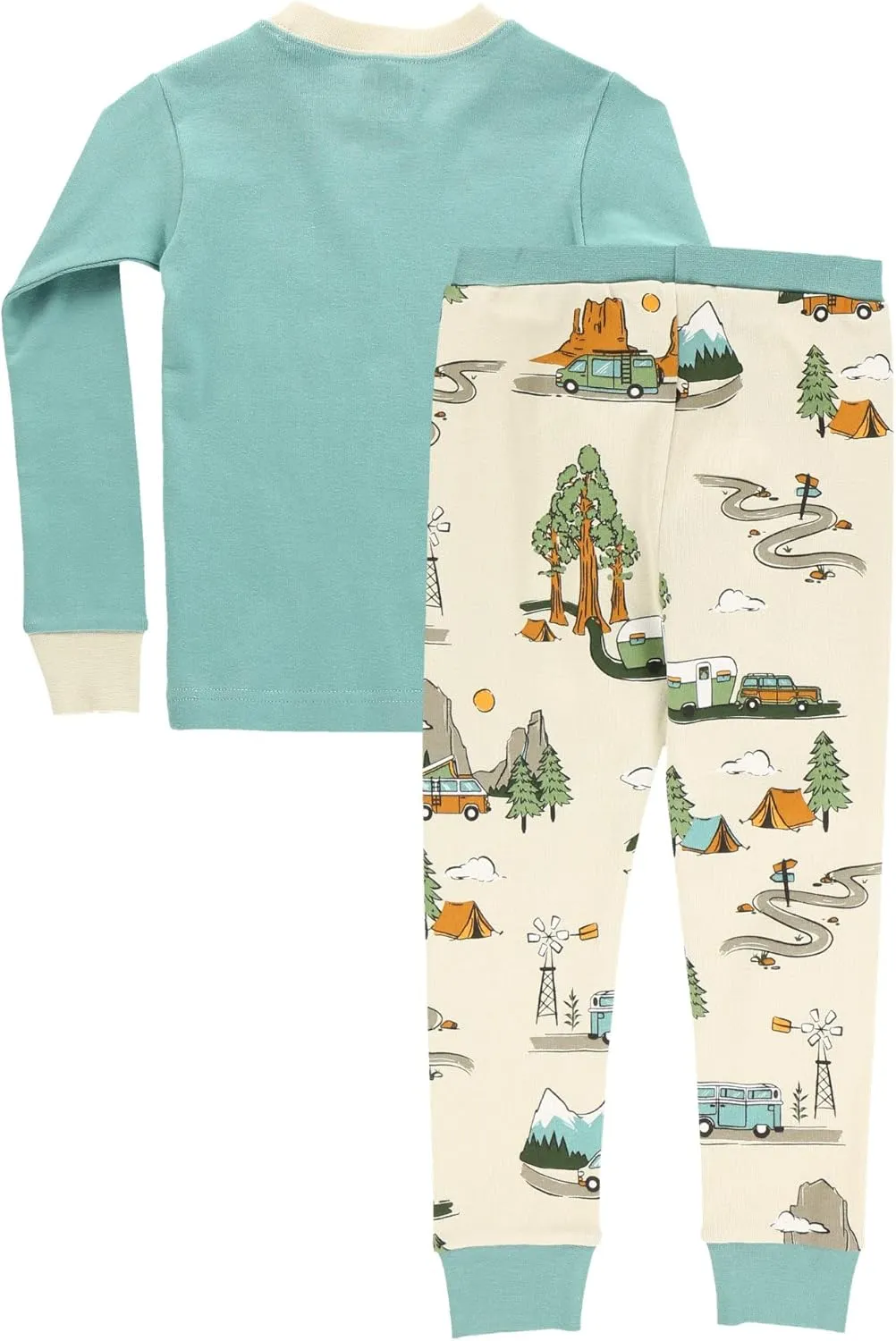 Lazy One Warm Long-Sleeve PJ Sets for Girls and Boys, Funny Animal Kids' Pajama Sets, Cozy, Comfy