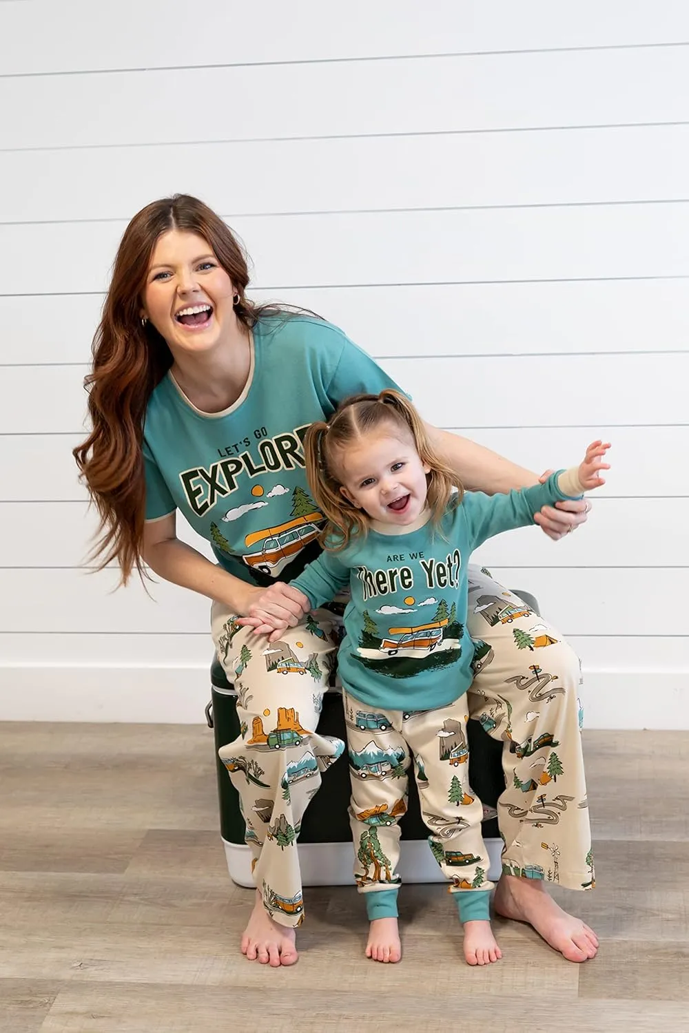 Lazy One Warm Long-Sleeve PJ Sets for Girls and Boys, Funny Animal Kids' Pajama Sets, Cozy, Comfy