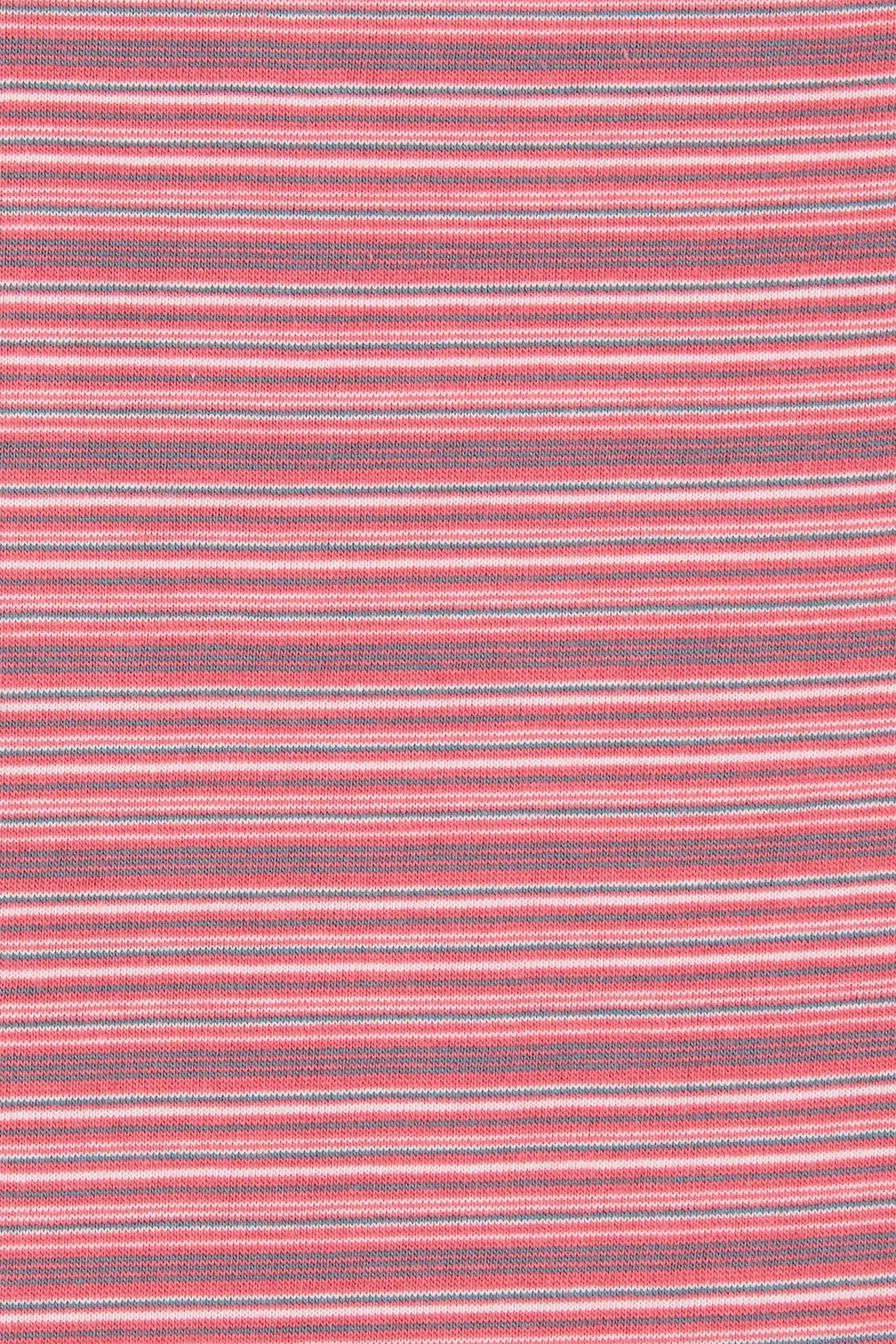 Maceio Midi Skirt Vermillion Stripe - Final Sale