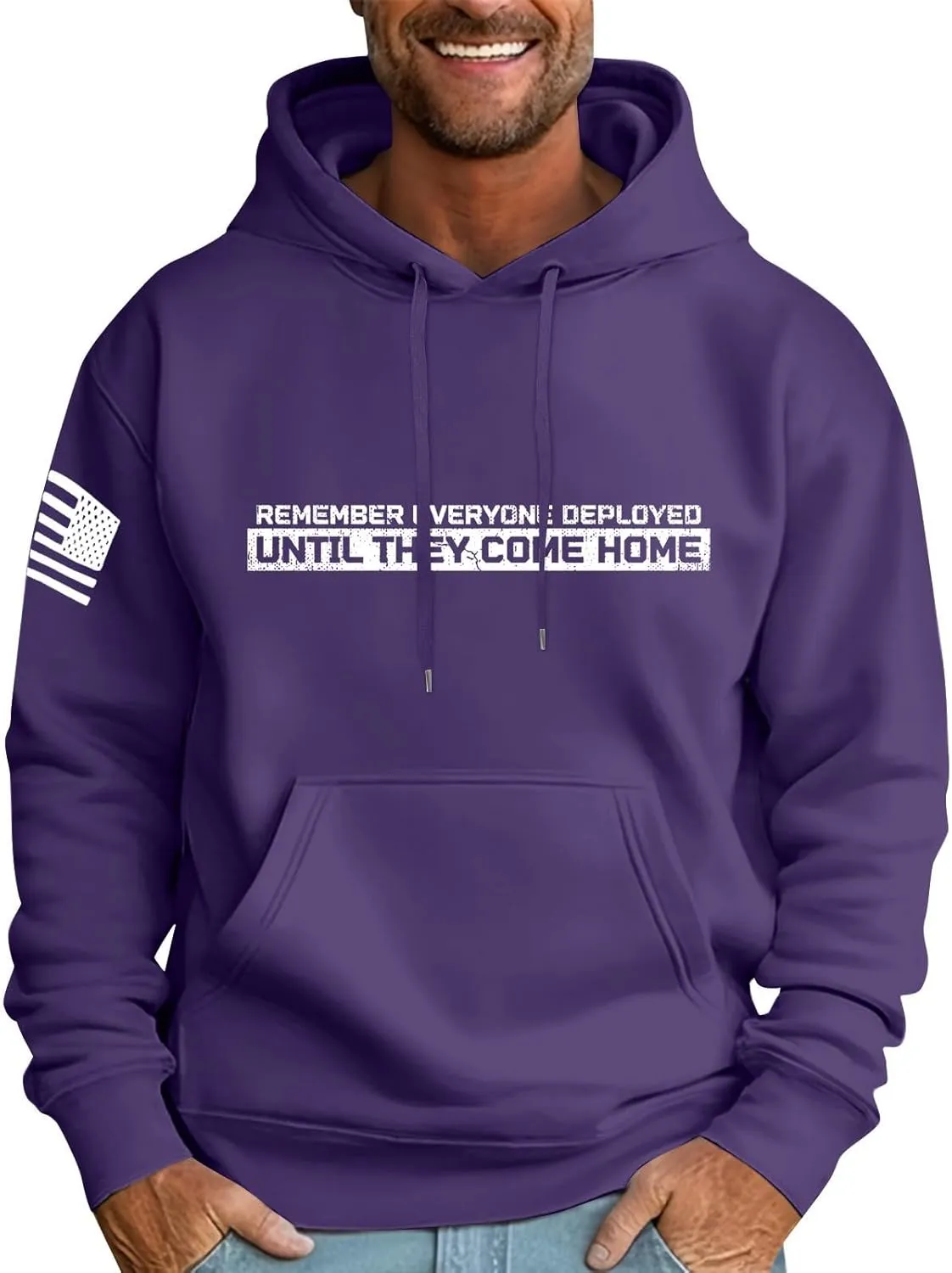 Men Hoodies Causal Loose Sweatshirts Pullover Long Sleeve Hoodie