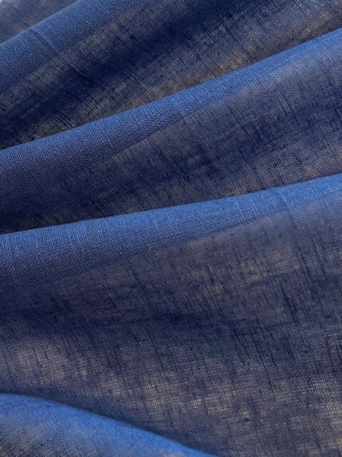 Navy Lightweight Summer Linen/Cotton