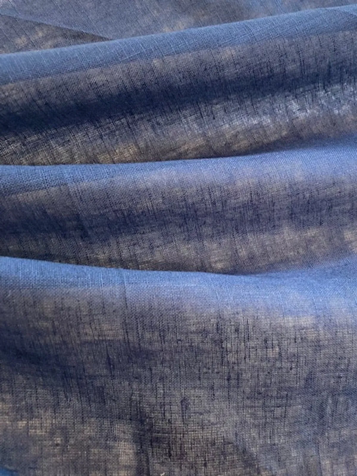 Navy Lightweight Summer Linen/Cotton