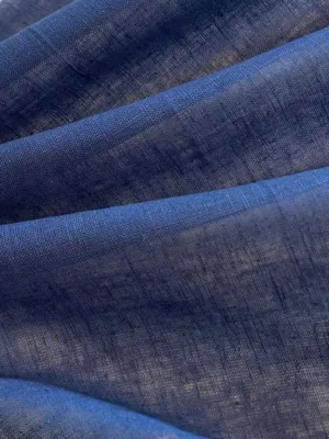 Navy Lightweight Summer Linen/Cotton