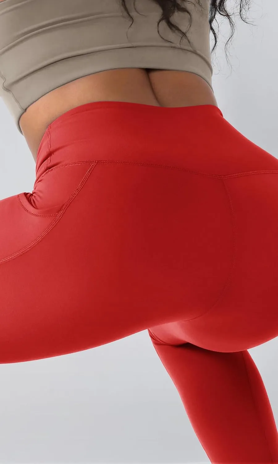 ODODOS ODTHERMAL Women's Fleece Lined Yoga Pants with Pockets - 25" / 28" High Waisted Warm Workout Leggings