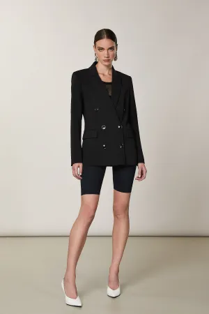 PATRIZIA PEPE DOUBLE BREASTED CLASSIC BLAZER 8S0454/A685