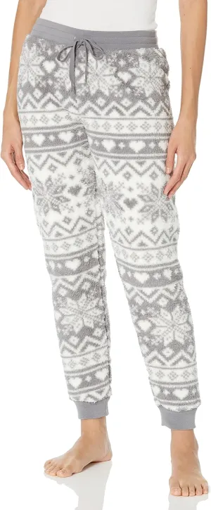 PJ Salvage womens Loungewear Cozy Plush Lounge Banded Pant