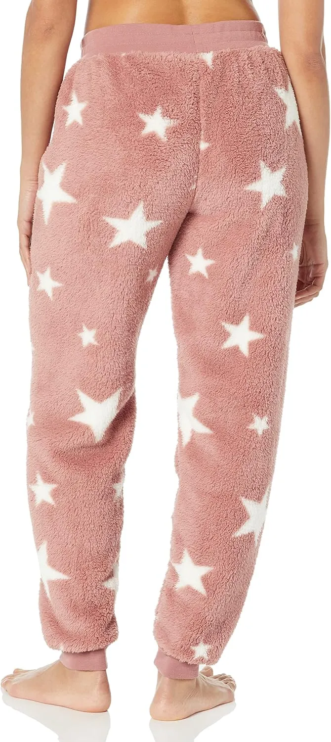 PJ Salvage womens Loungewear Cozy Plush Lounge Banded Pant