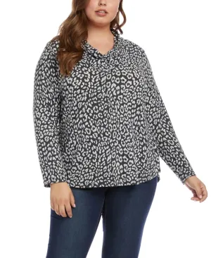 Plus Cowl Neck Sweater