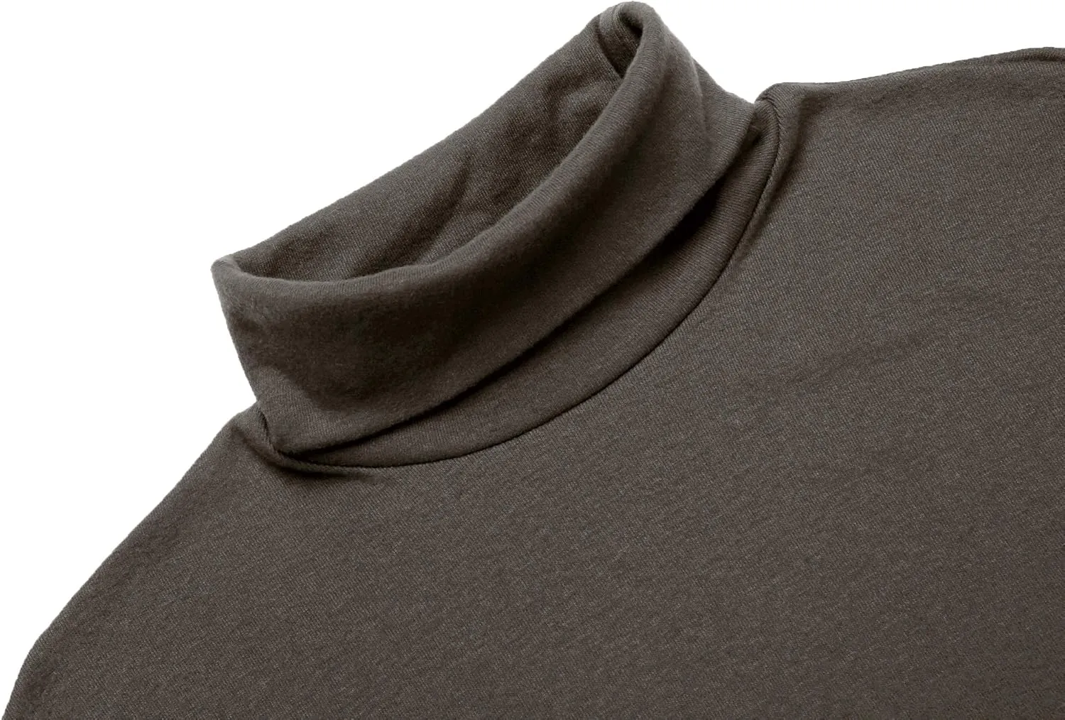 Poriff Men's Casual Slim Fit Basic Tops Knitted Lightweight Turtleneck Pullover Sweater