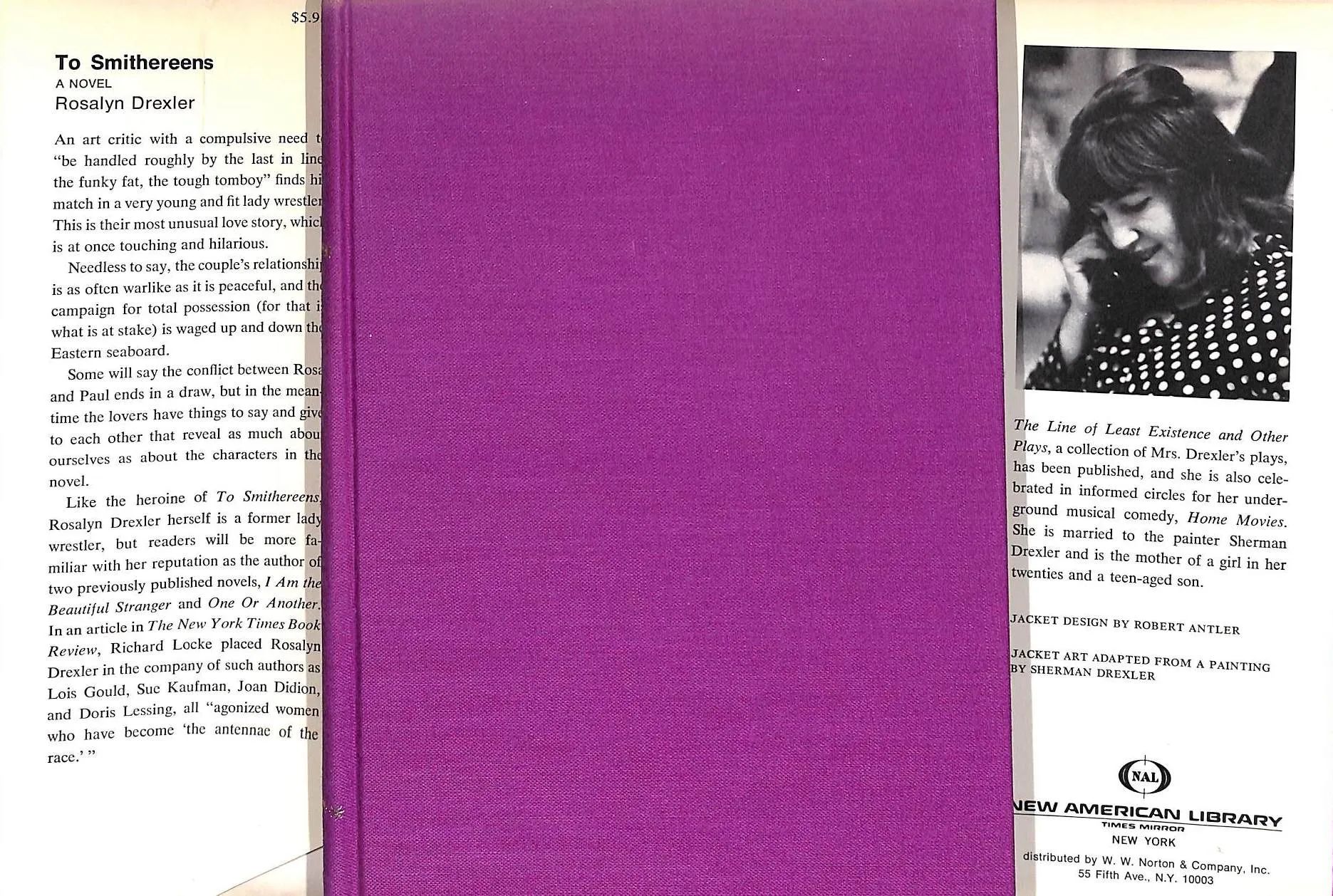 "To Smithereens" 1972 DREXLER, Rosalyn