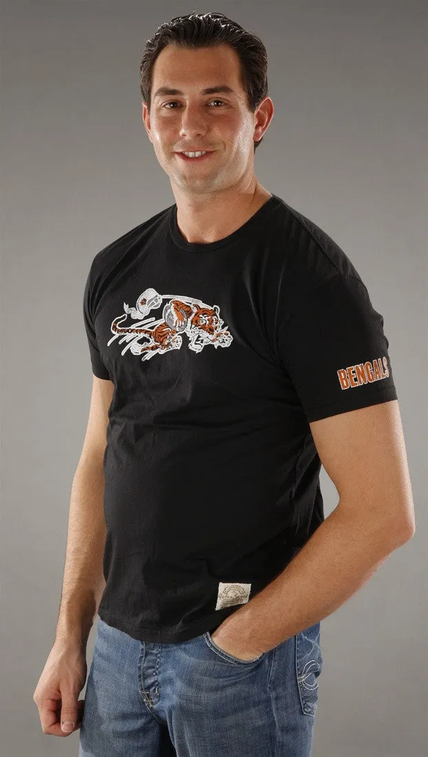 Retro Sport Cincinnati Bengals Vintage Washed Crew