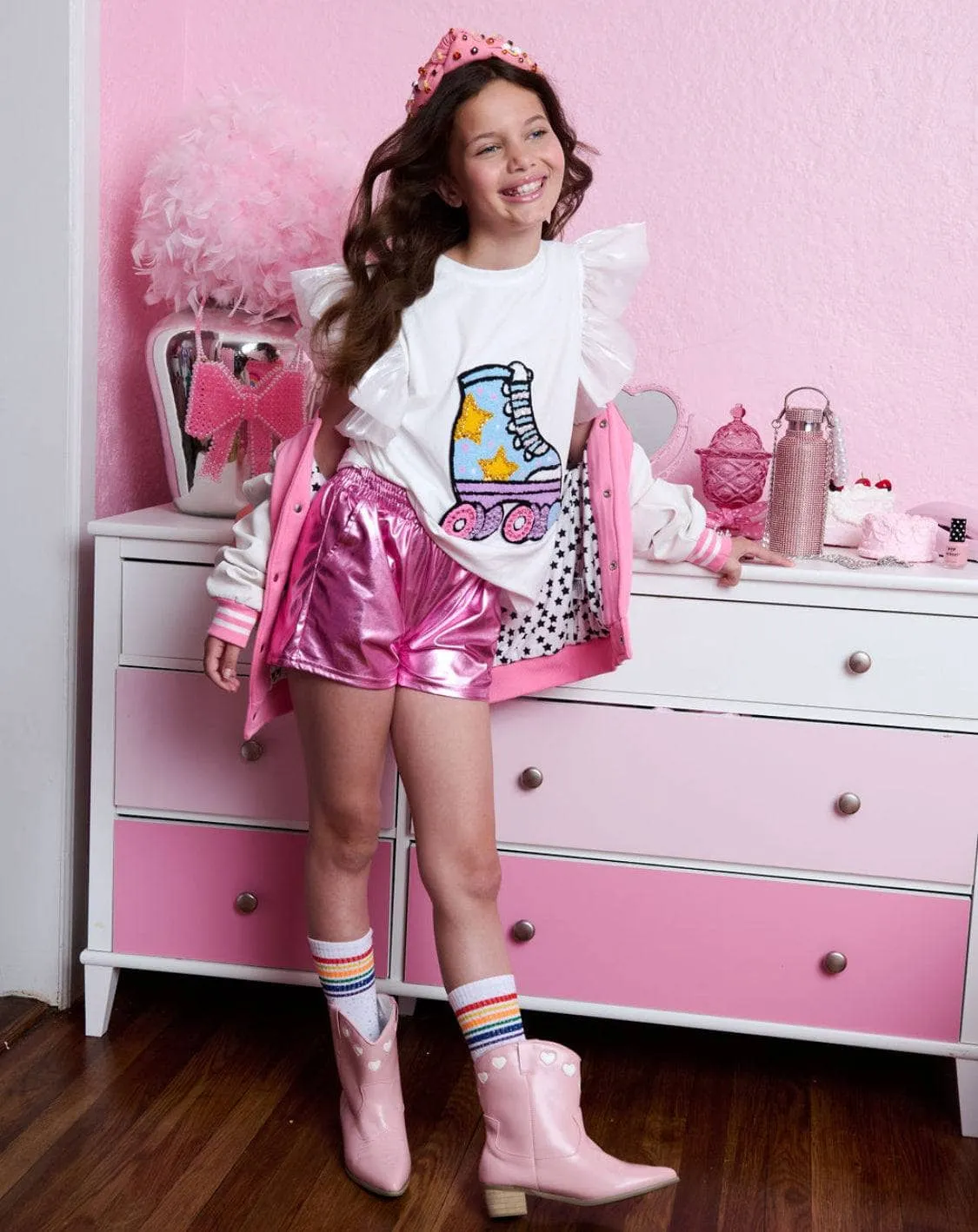 Roller Ruffle T-shirt