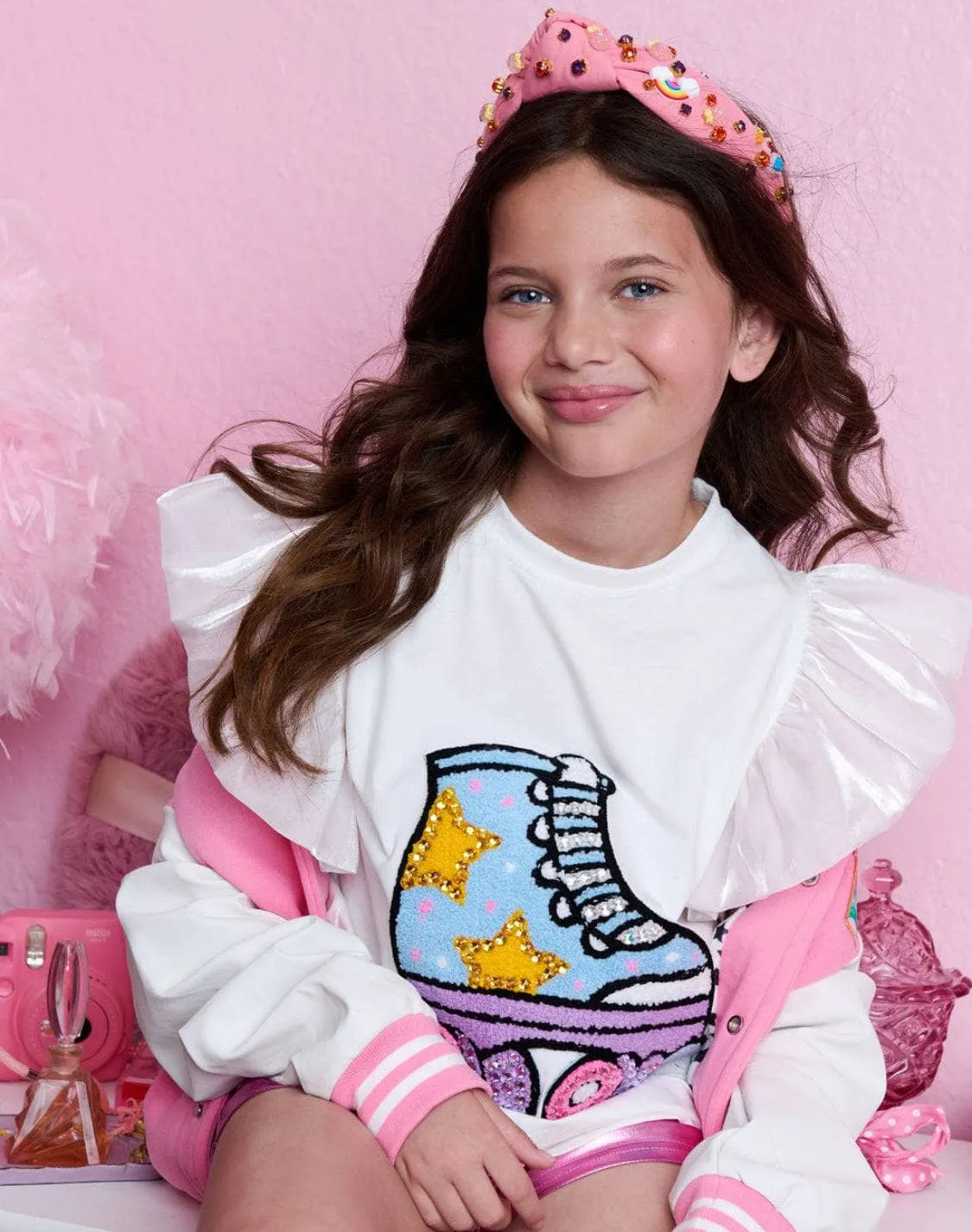 Roller Ruffle T-shirt