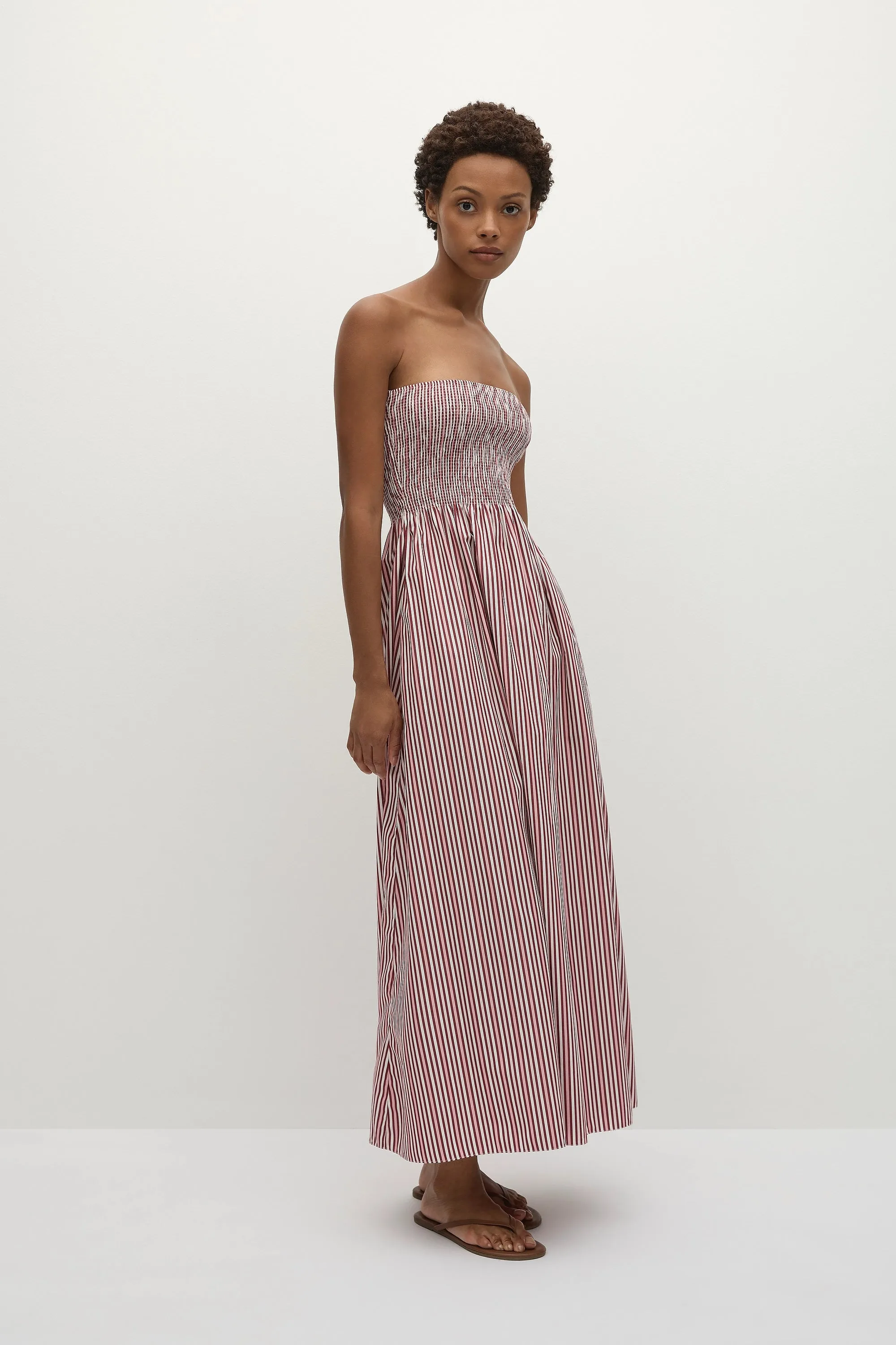 Sanya Maxi Dress Clare Stripe