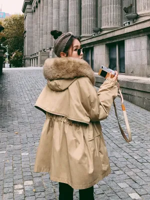Short-Length Casual Warm Cotton Winter Women's Coat