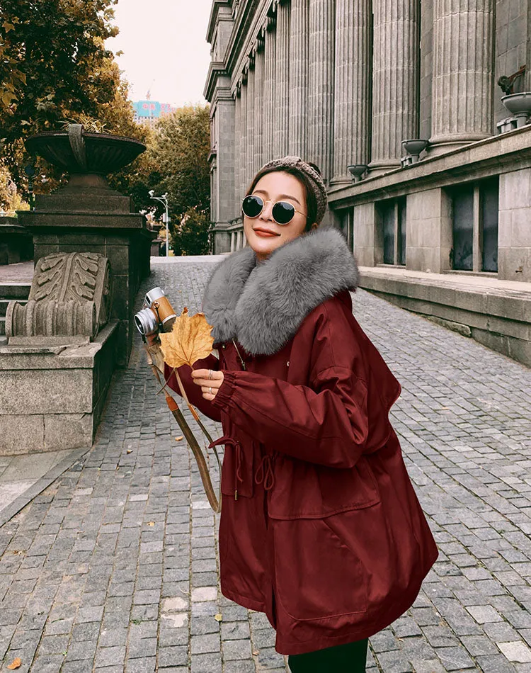 Short-Length Casual Warm Cotton Winter Women's Coat