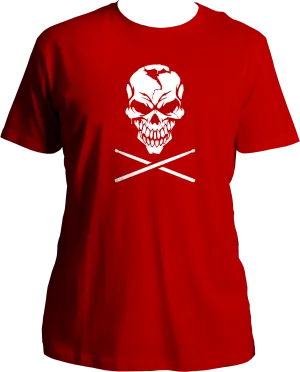 Skull & Drums Unisex T-Shirts