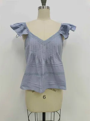 Skyla Ruffle Strap Blouse
