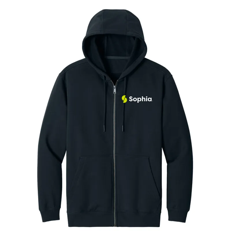 SOPHIA CornerStone Tough Fleece Full-Zip Hoodie - NAVY
