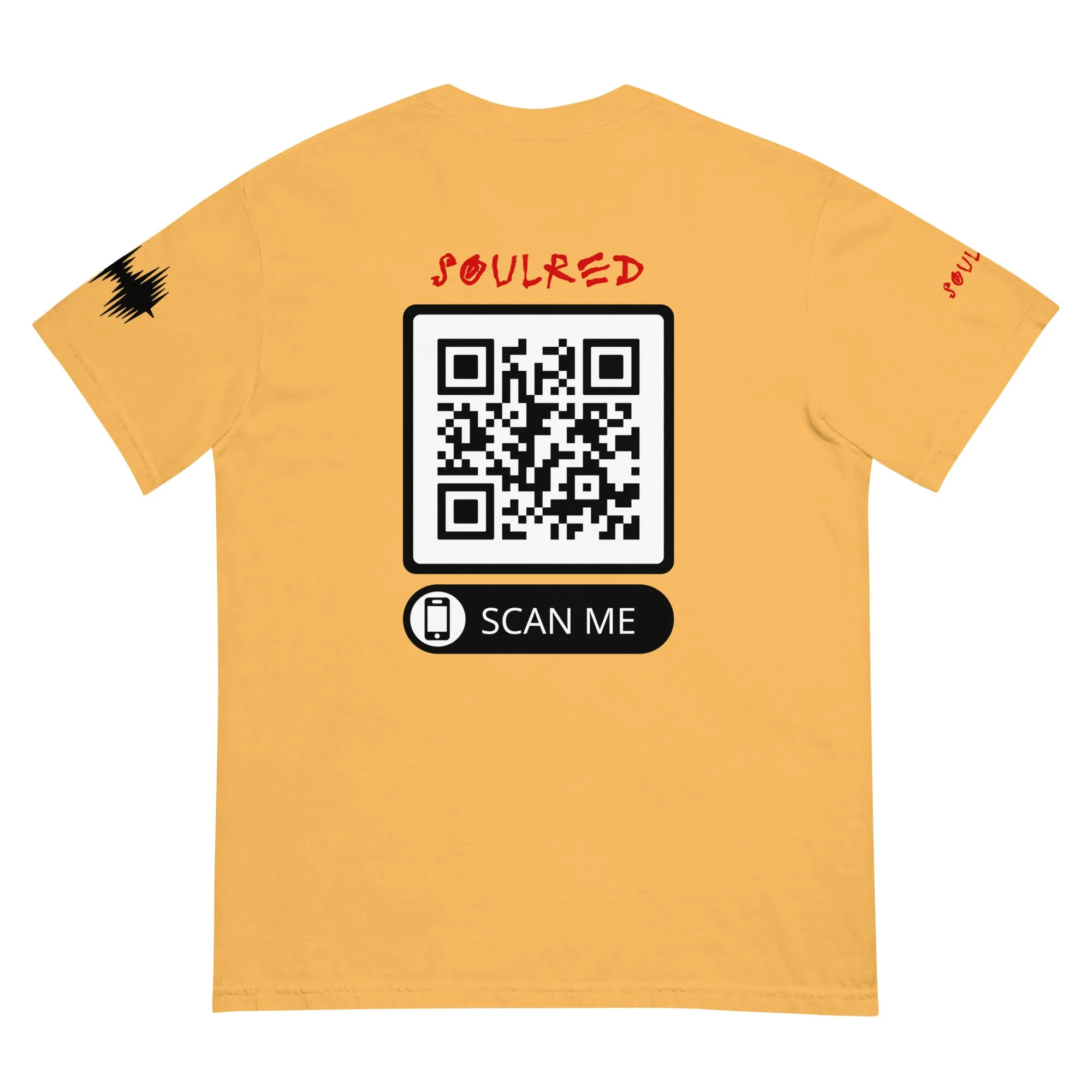 SOULRED logo, Unisex garment-dyed heavyweight t-shirt