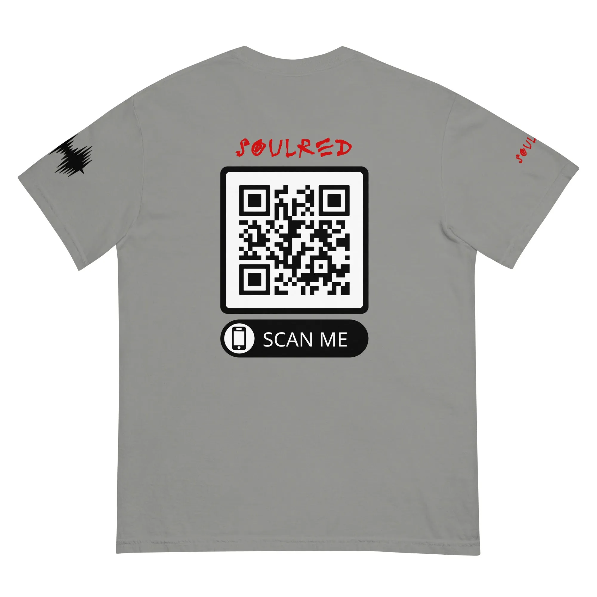 SOULRED logo, Unisex garment-dyed heavyweight t-shirt