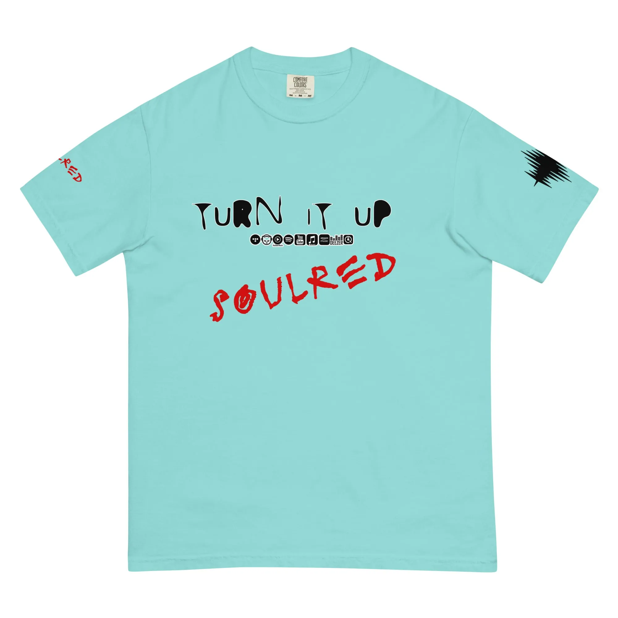 SOULRED logo, Unisex garment-dyed heavyweight t-shirt
