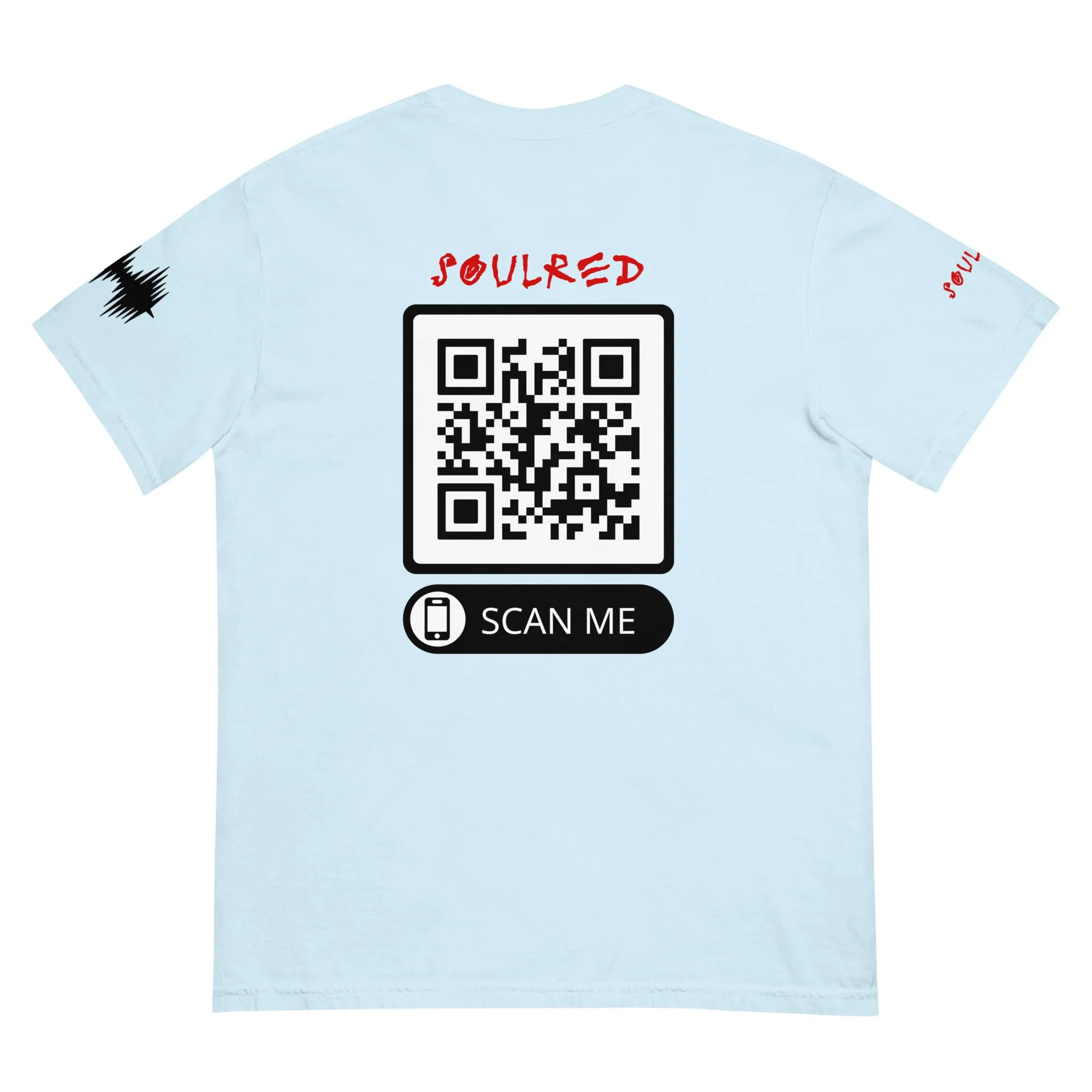 SOULRED logo, Unisex garment-dyed heavyweight t-shirt