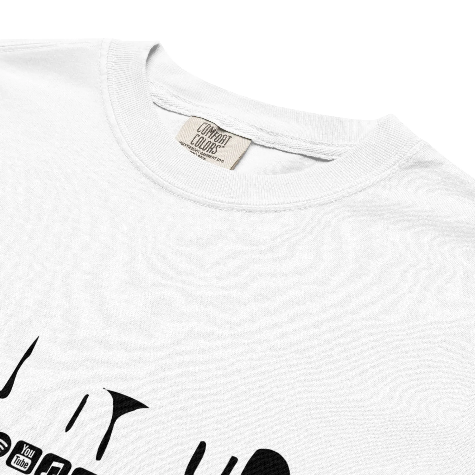 SOULRED logo, Unisex garment-dyed heavyweight t-shirt