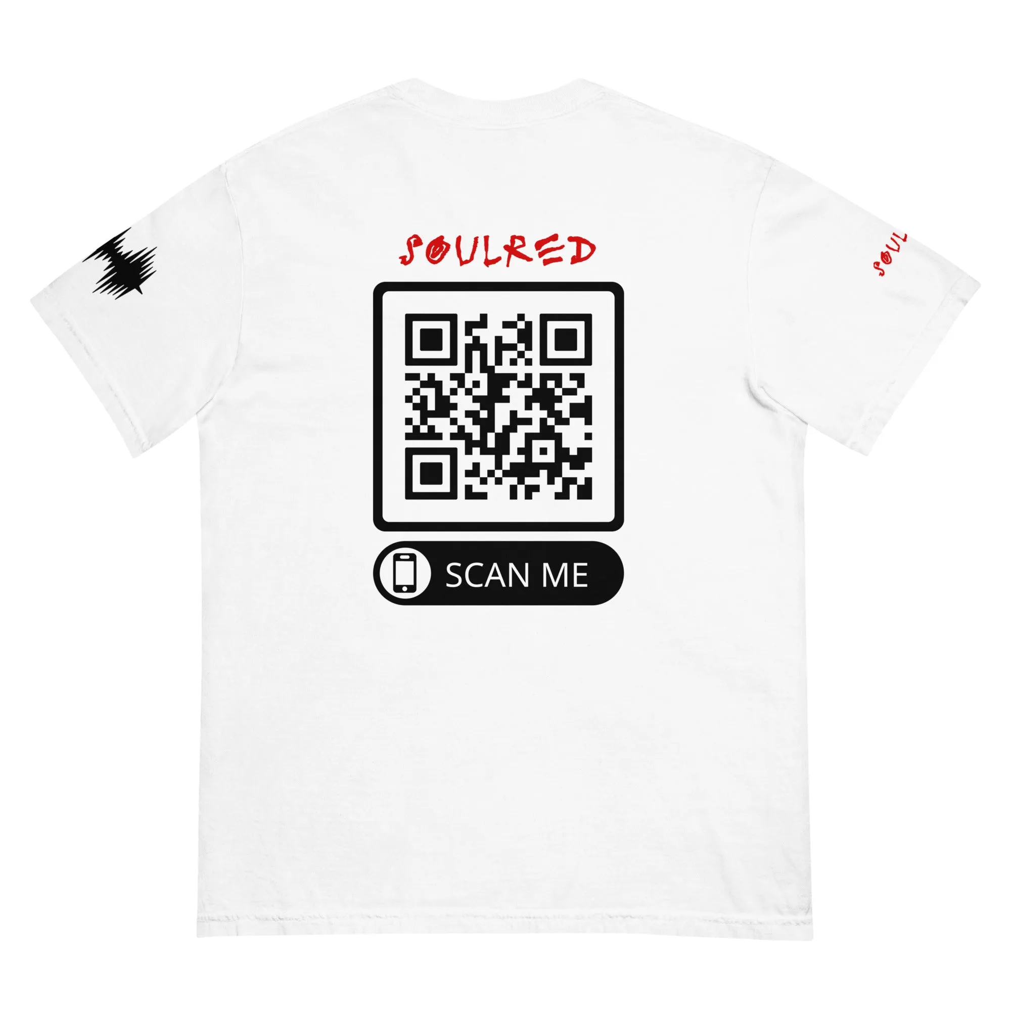 SOULRED logo, Unisex garment-dyed heavyweight t-shirt
