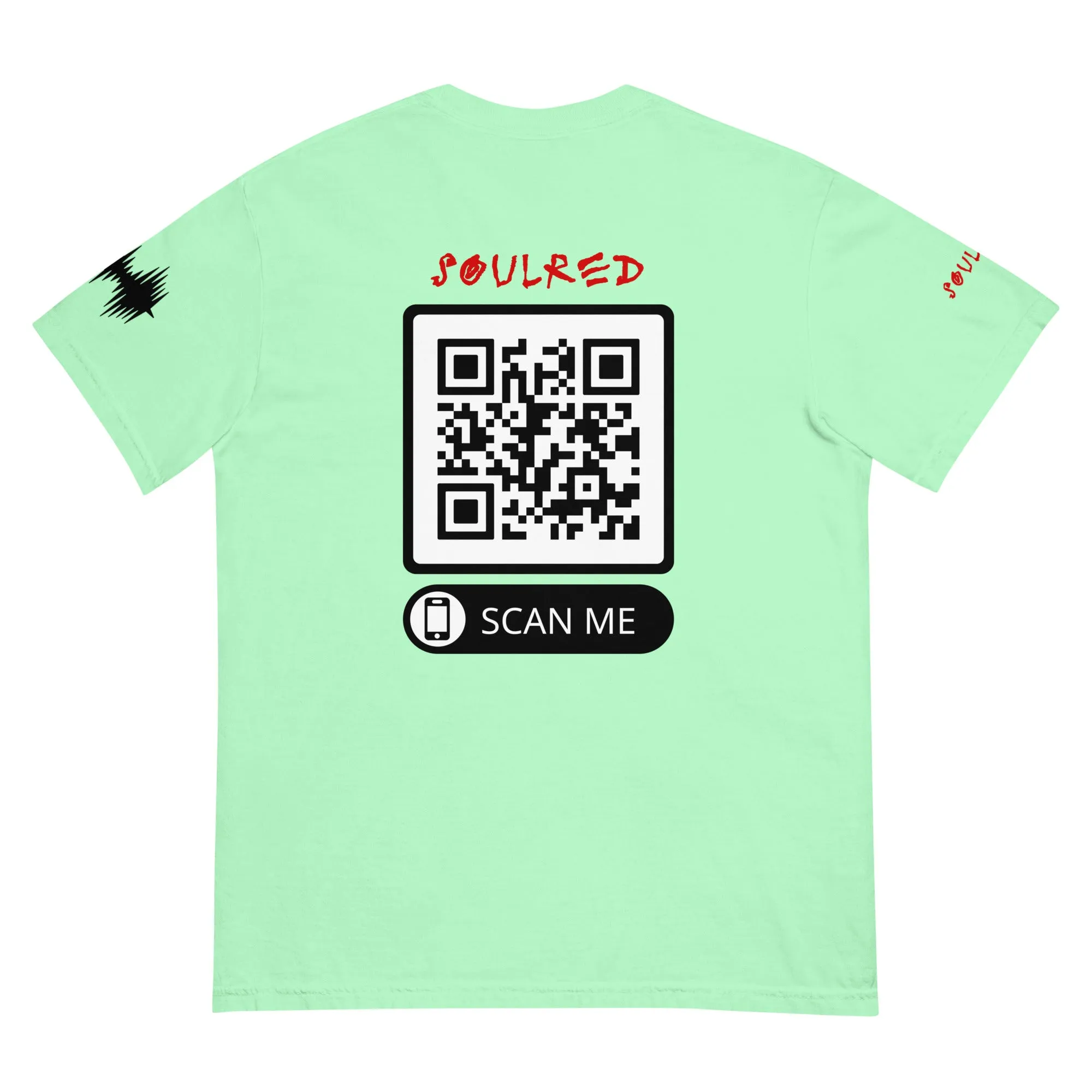SOULRED logo, Unisex garment-dyed heavyweight t-shirt
