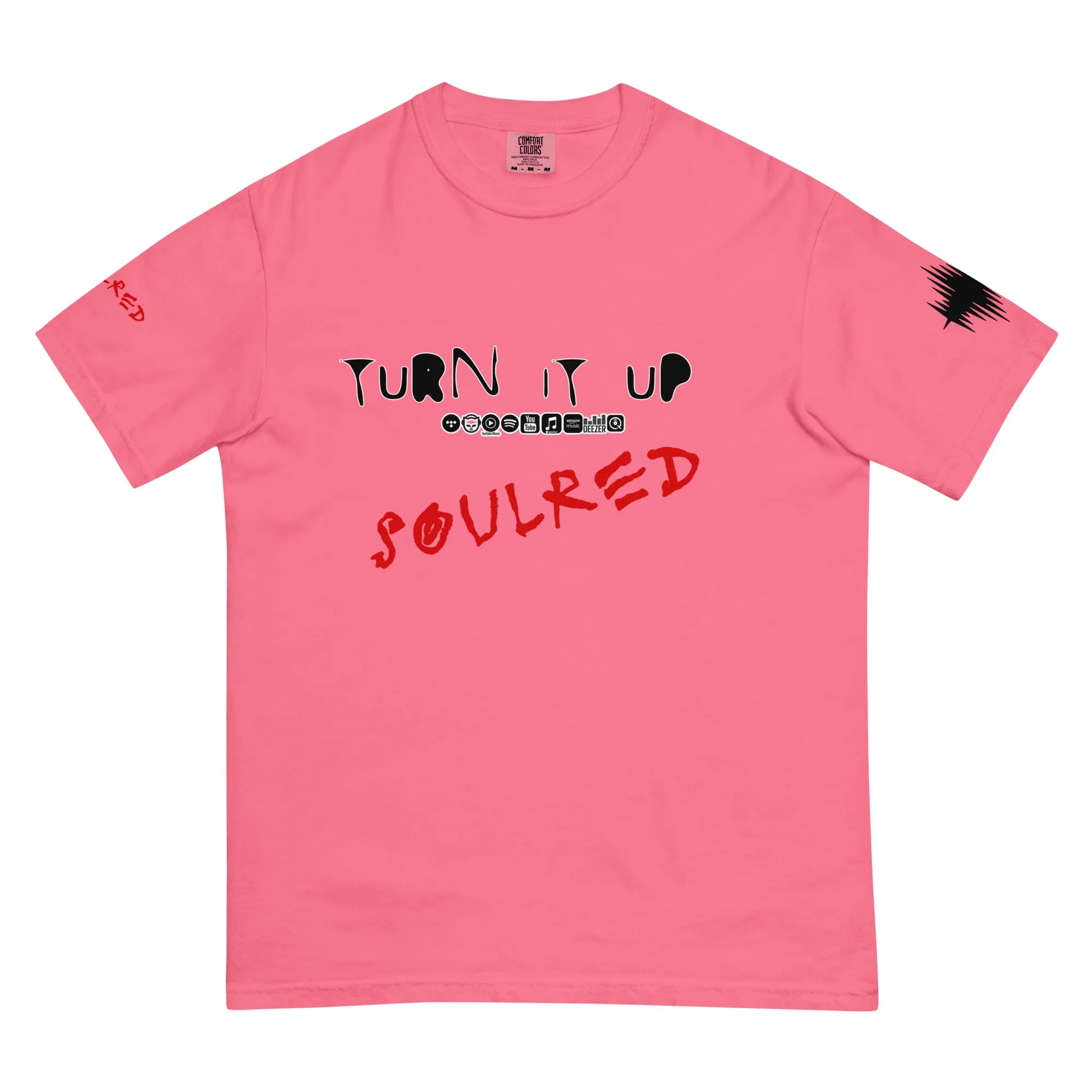 SOULRED logo, Unisex garment-dyed heavyweight t-shirt