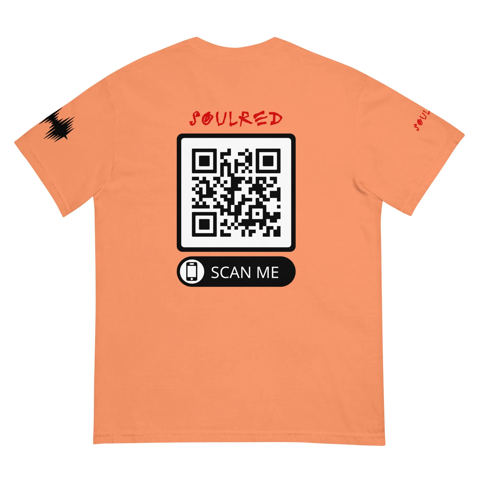 SOULRED logo, Unisex garment-dyed heavyweight t-shirt