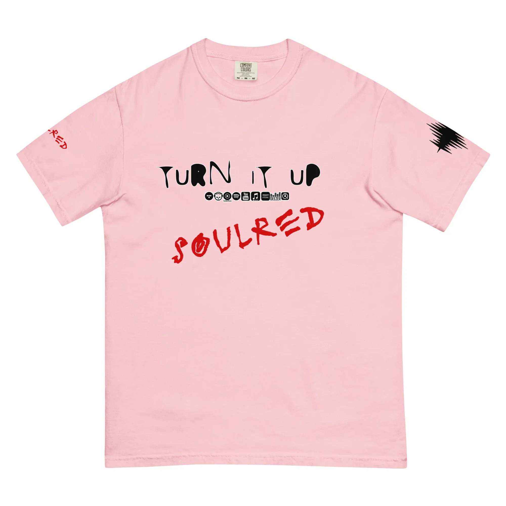 SOULRED logo, Unisex garment-dyed heavyweight t-shirt