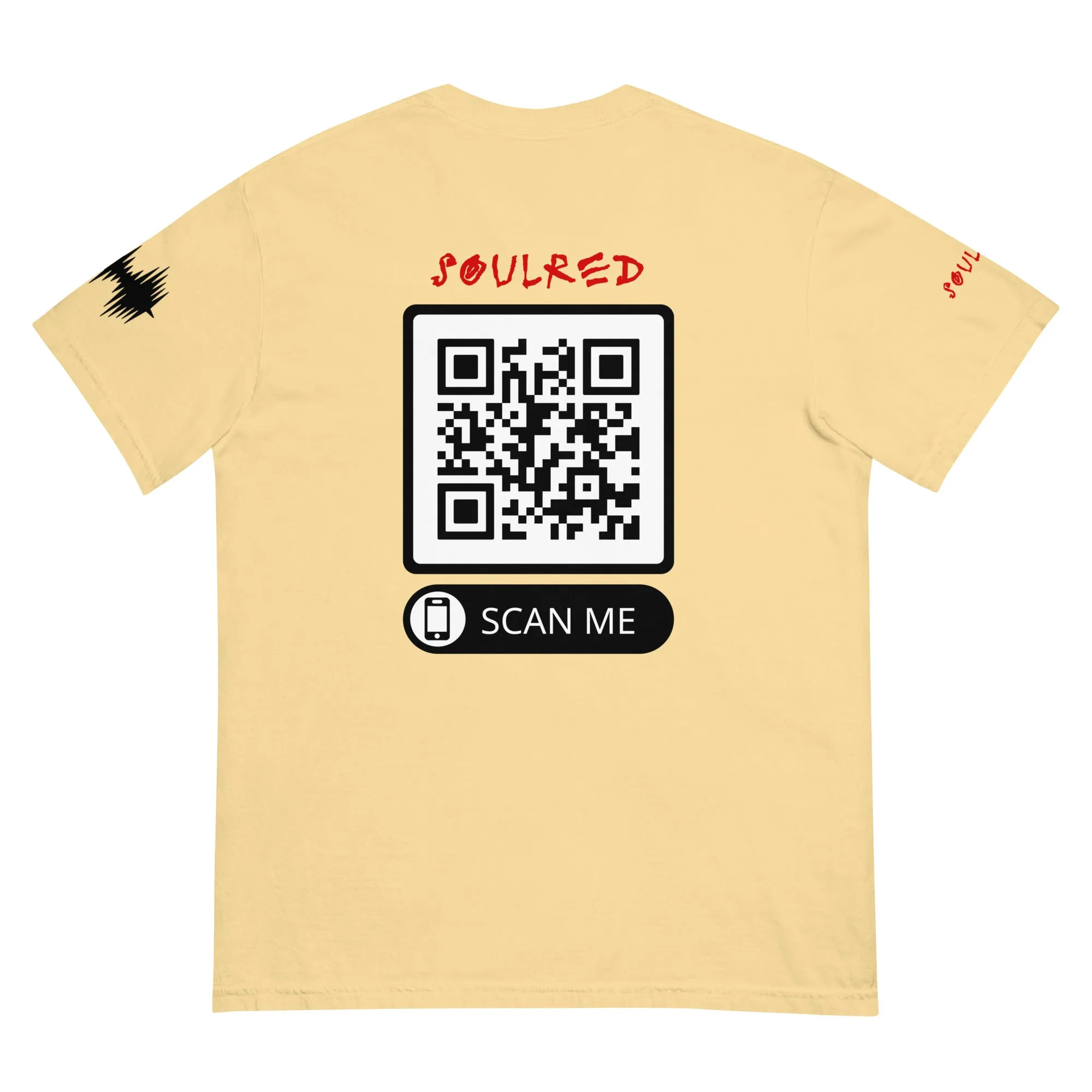 SOULRED logo, Unisex garment-dyed heavyweight t-shirt