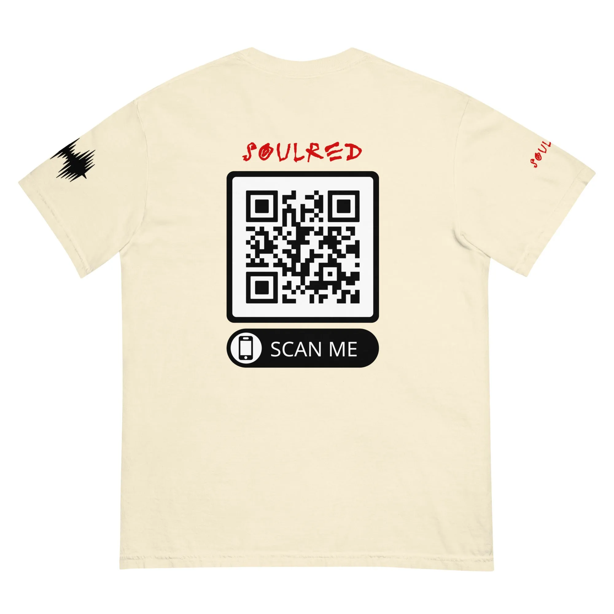 SOULRED logo, Unisex garment-dyed heavyweight t-shirt