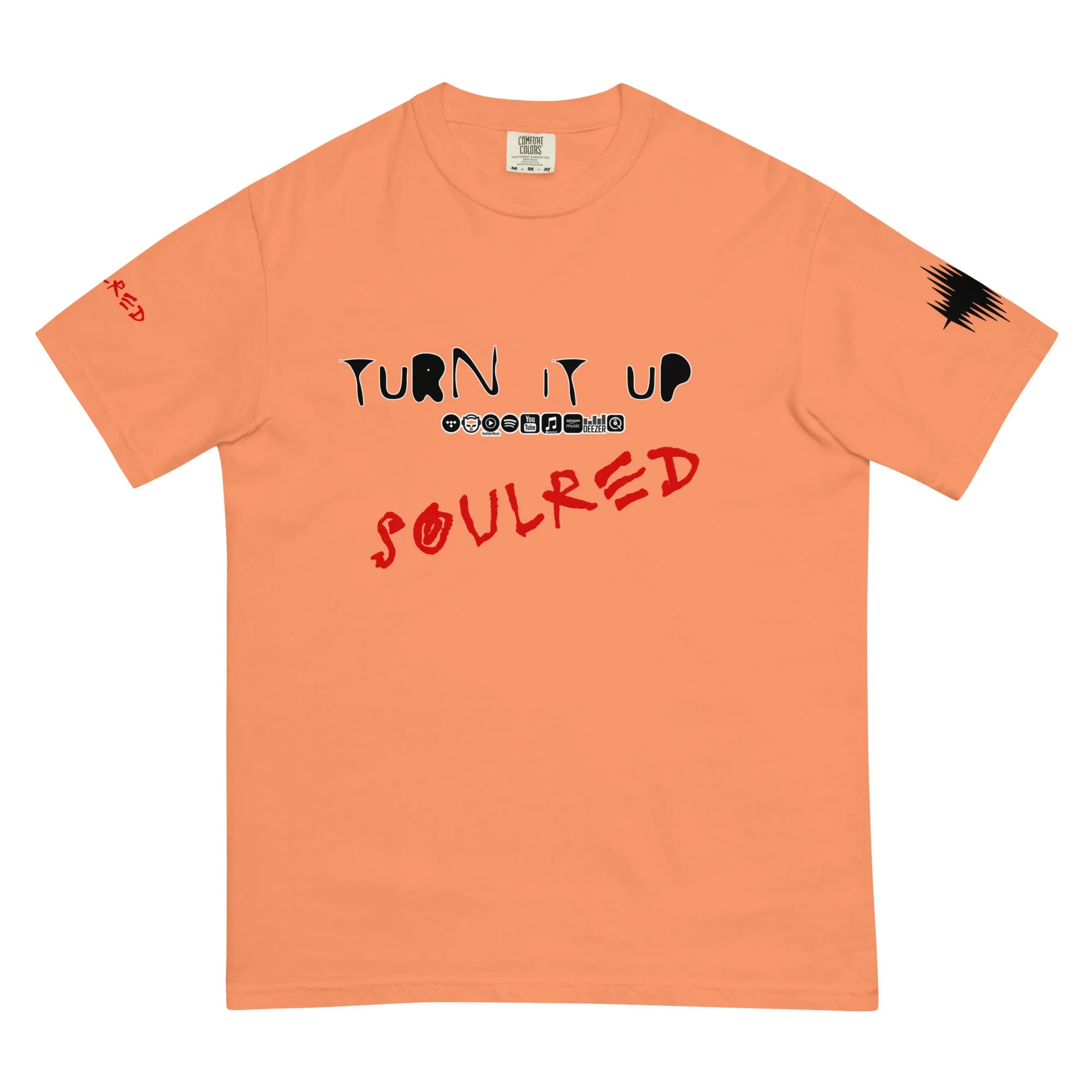 SOULRED logo, Unisex garment-dyed heavyweight t-shirt