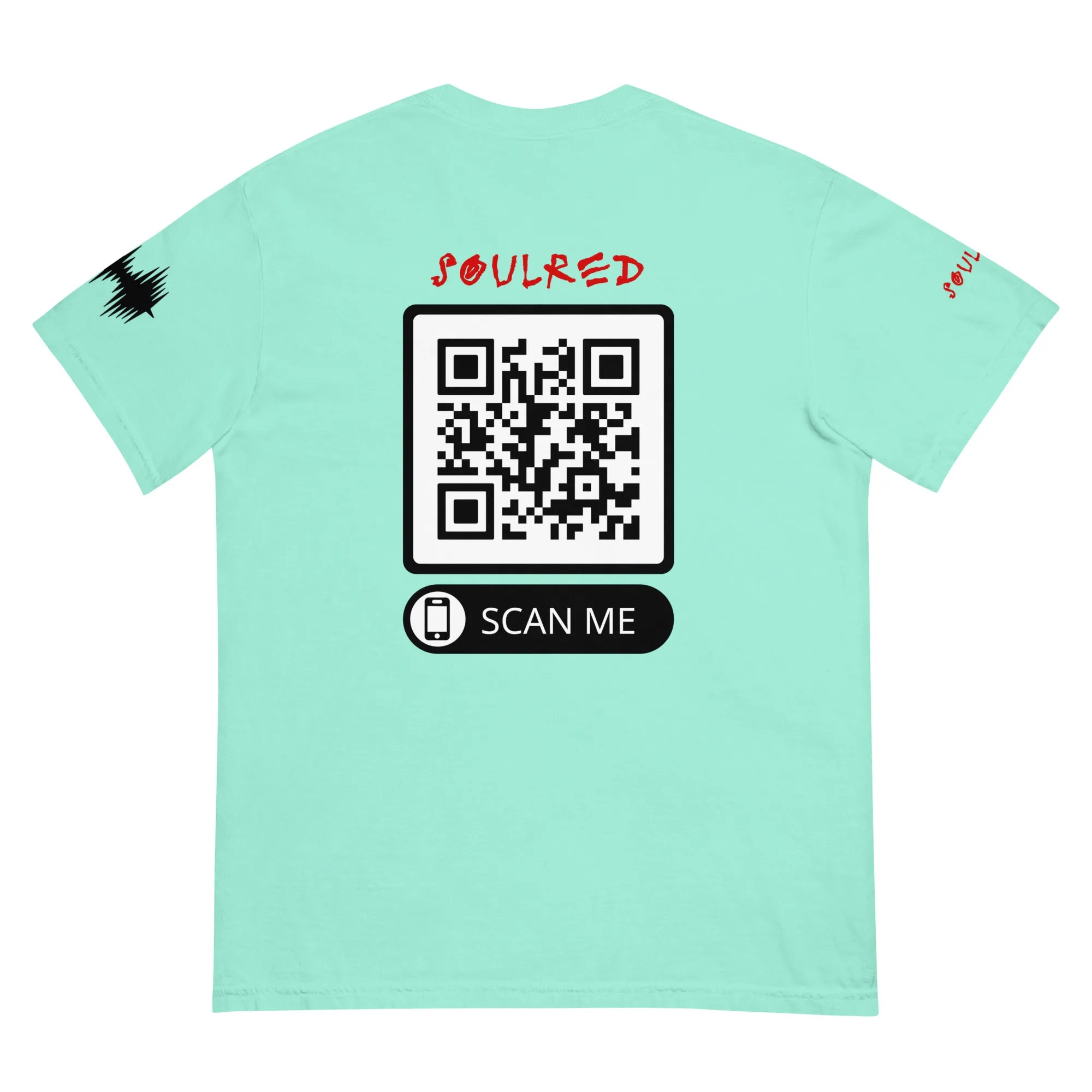 SOULRED logo, Unisex garment-dyed heavyweight t-shirt
